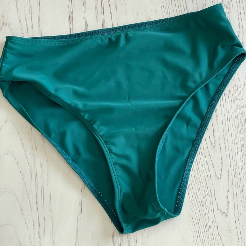 Tropical Green Bikini And Sarong - Size Small